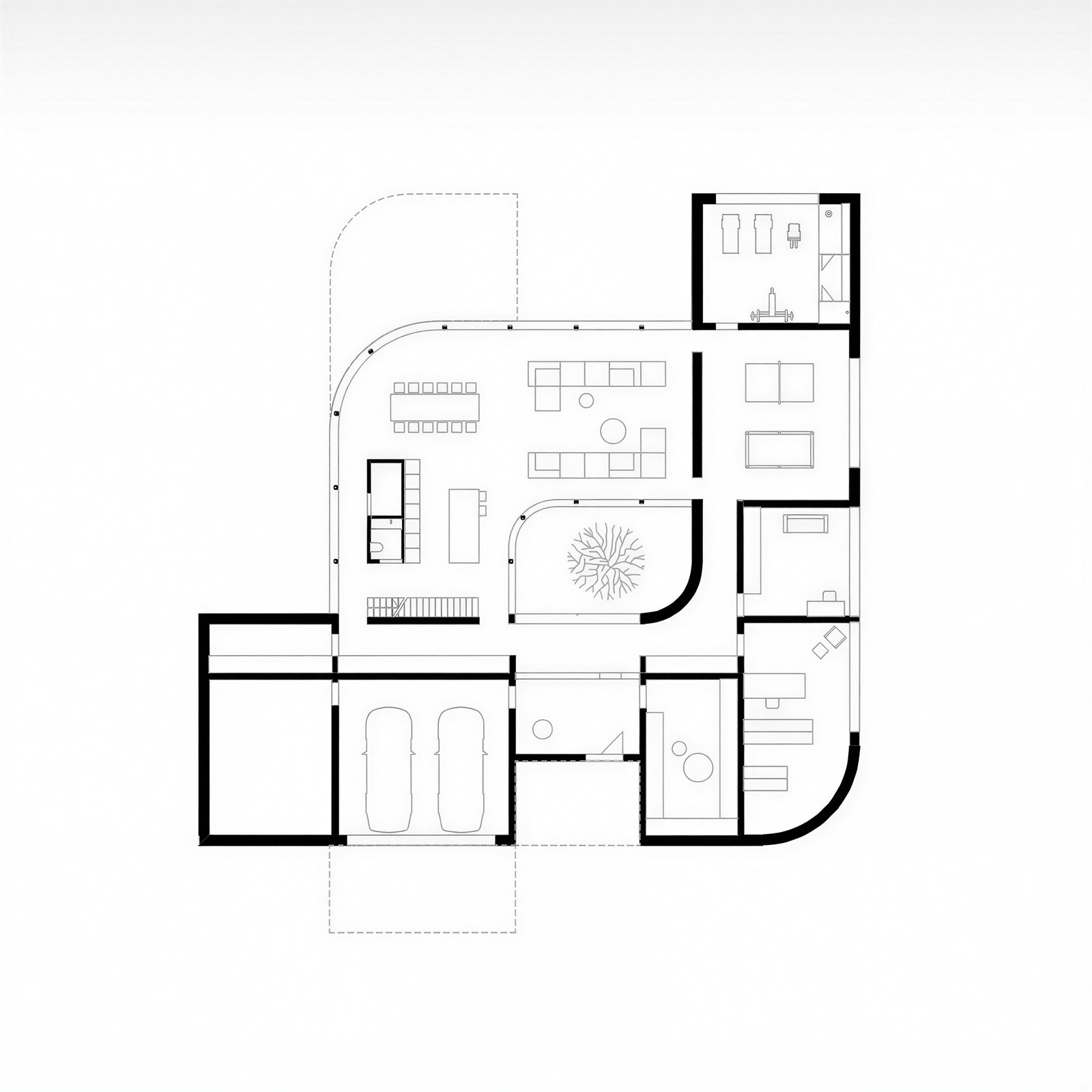 Original architectural floor plan